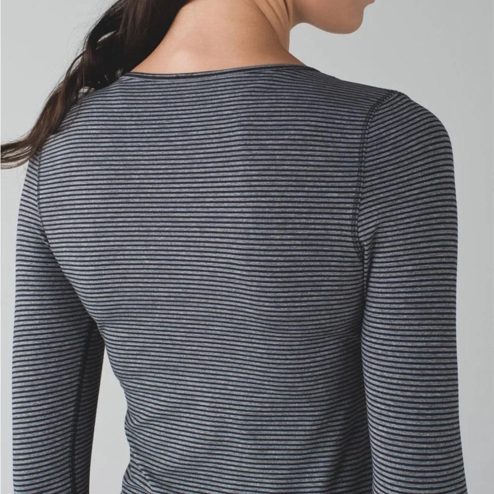 Lululemon Sunset Salutation Striped Long Sleeve Top